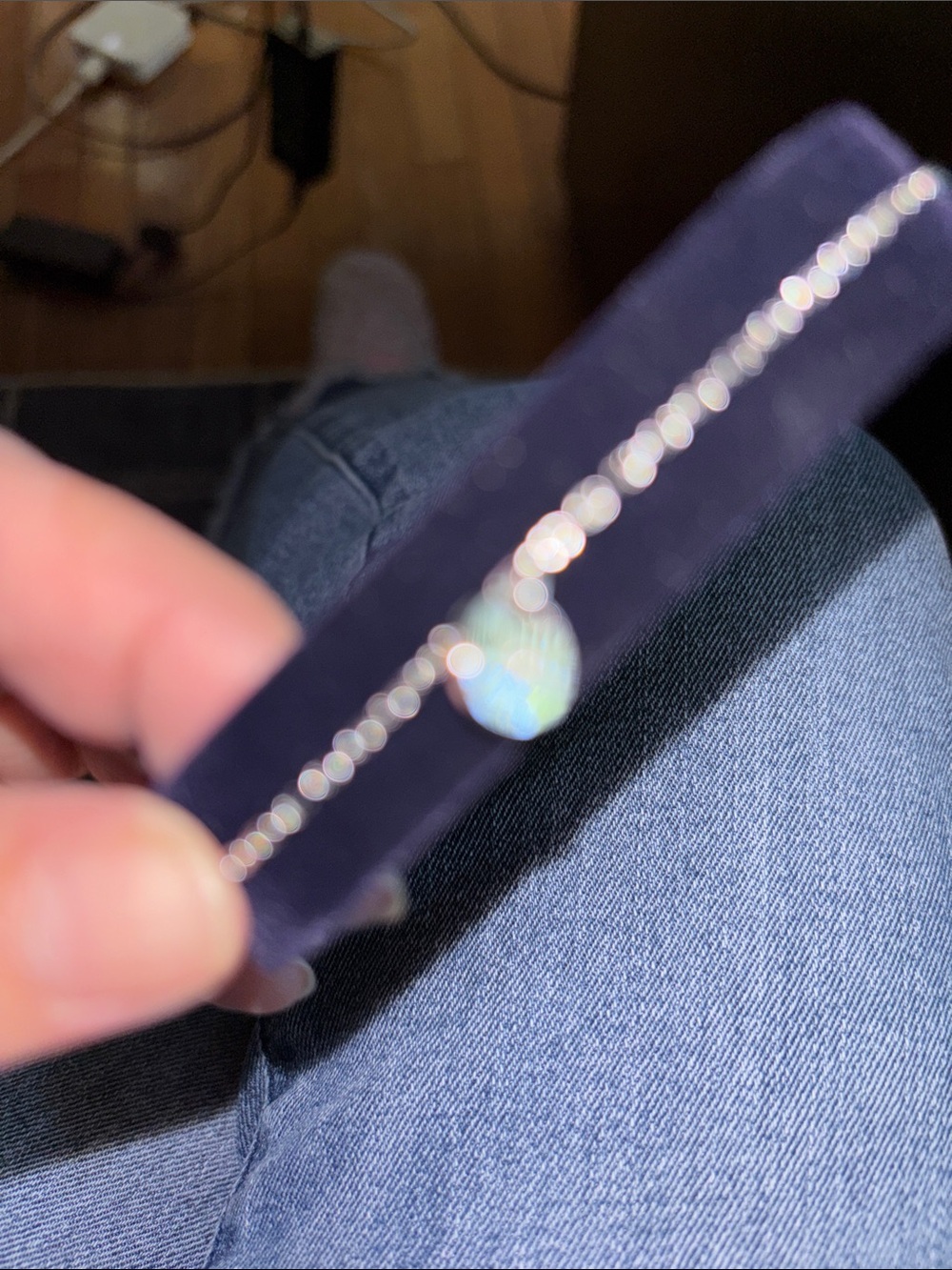 Swarovski Silver Crystal Bracelet - Picture 2 of 7